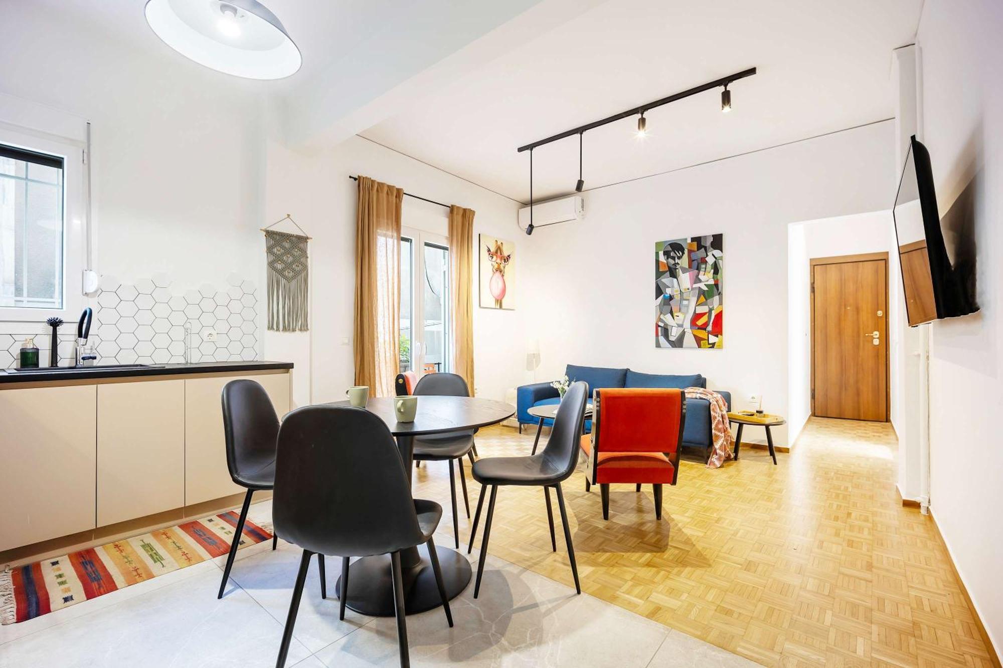 O&O Group - Eclectic Chic Thissio Apartment Atenas Exterior foto
